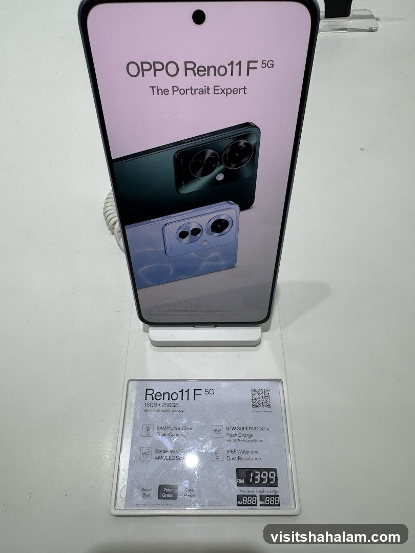 OPPO Reno11 F 5G Display
