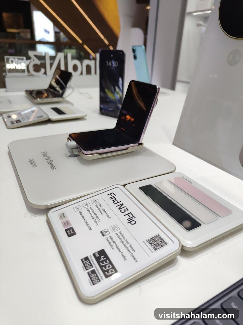 Oppo Find N3 Flip Display