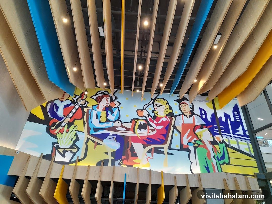 Interior Mural and Ceiling Design