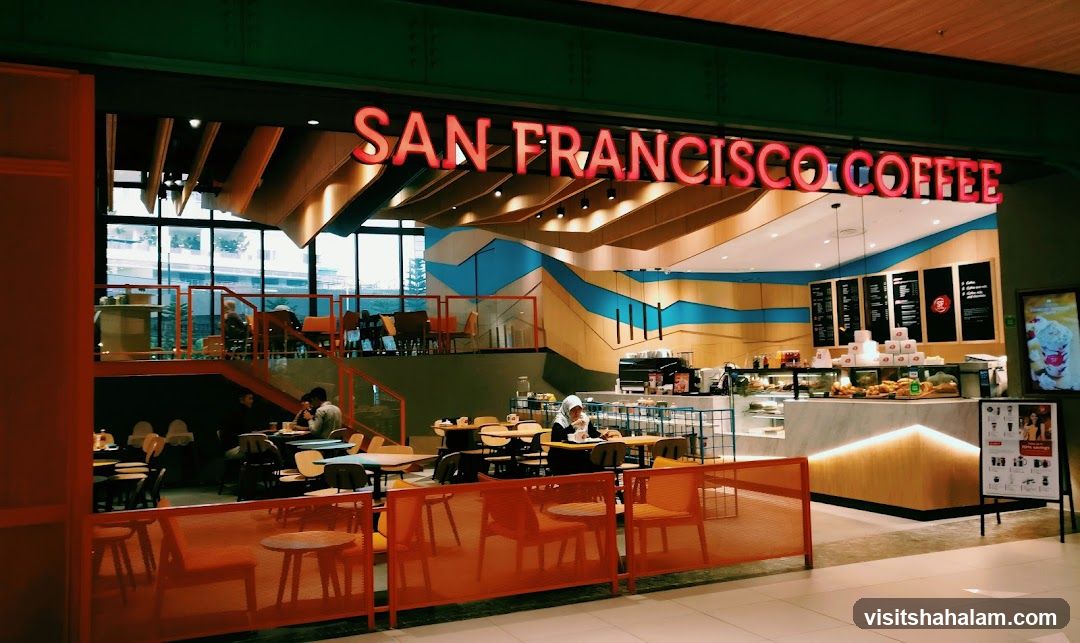 San Francisco Coffee Shop Interior