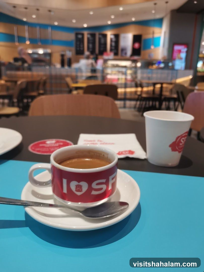 Coffee Cup and Interior