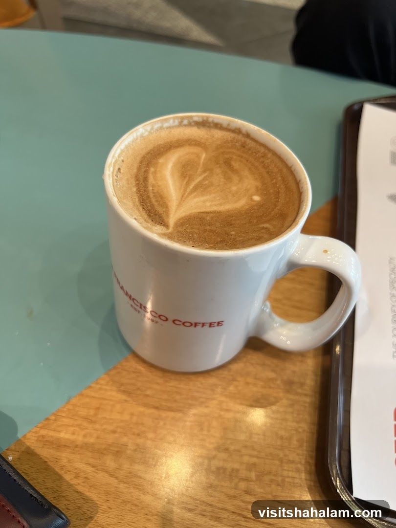 Coffee with Latte Art