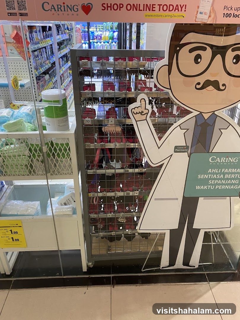 Caring Store Display