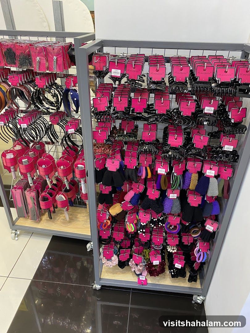 Hair Accessories Display