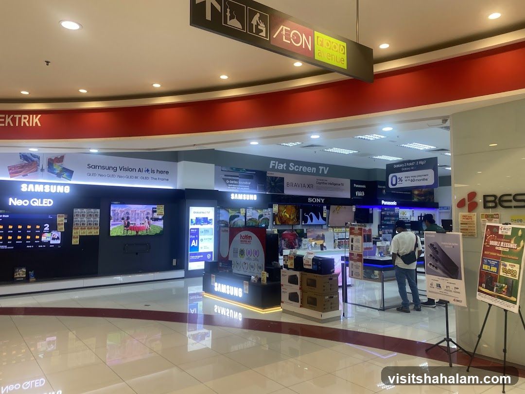 Electronics Store Display
