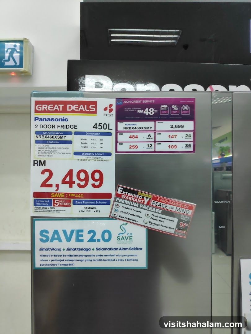Panasonic Refrigerator Advertisement