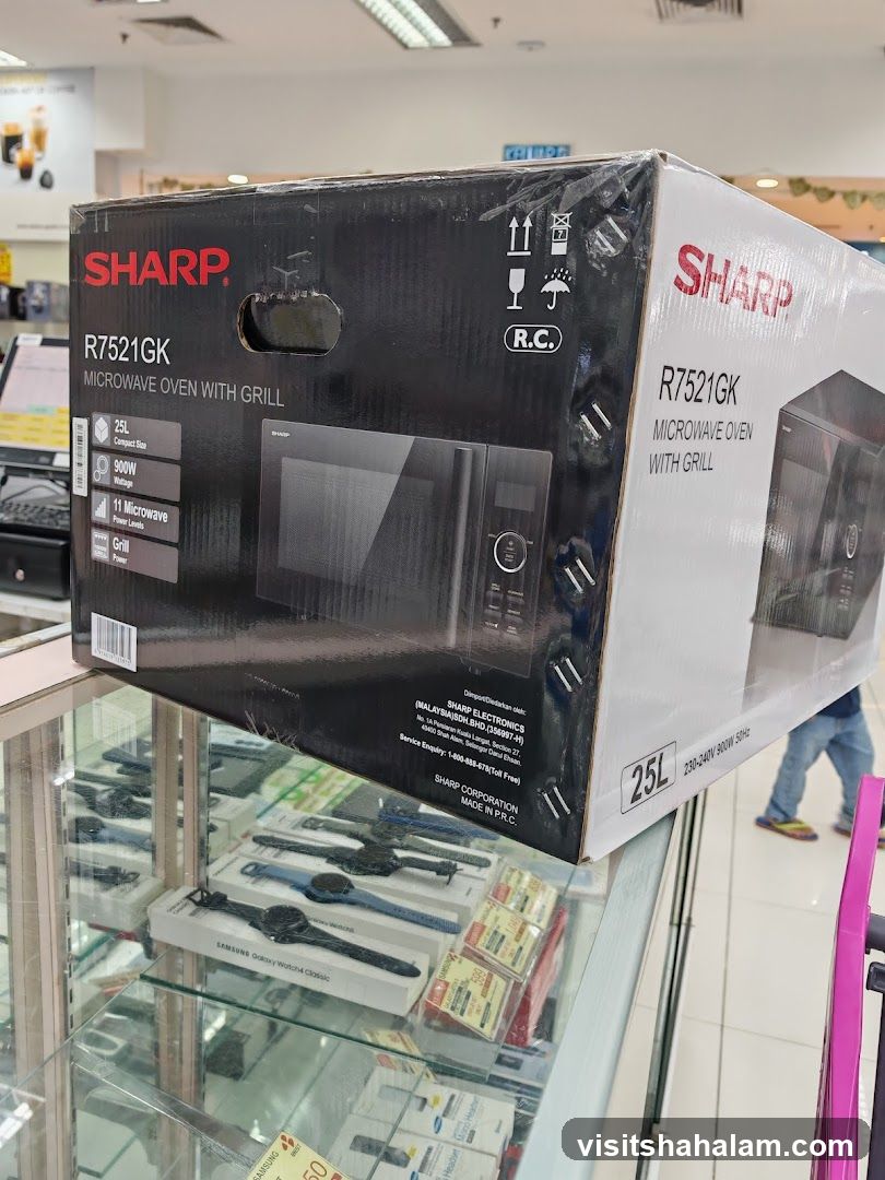 Sharp Microwave Oven Box