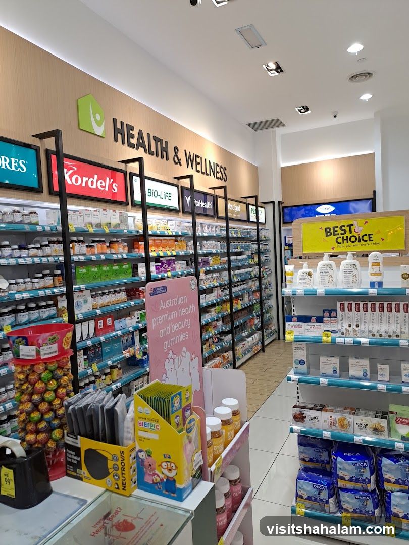 Health and Wellness Store Interior