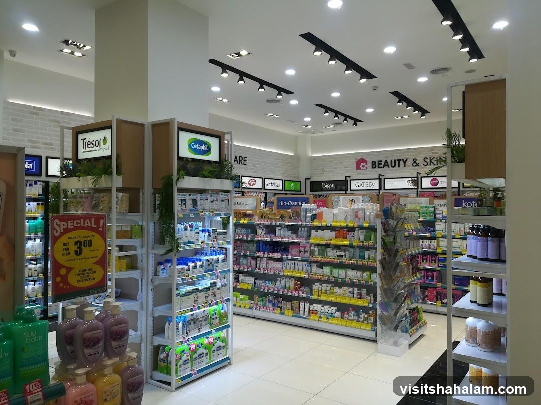 Beauty and Skincare Store Interior