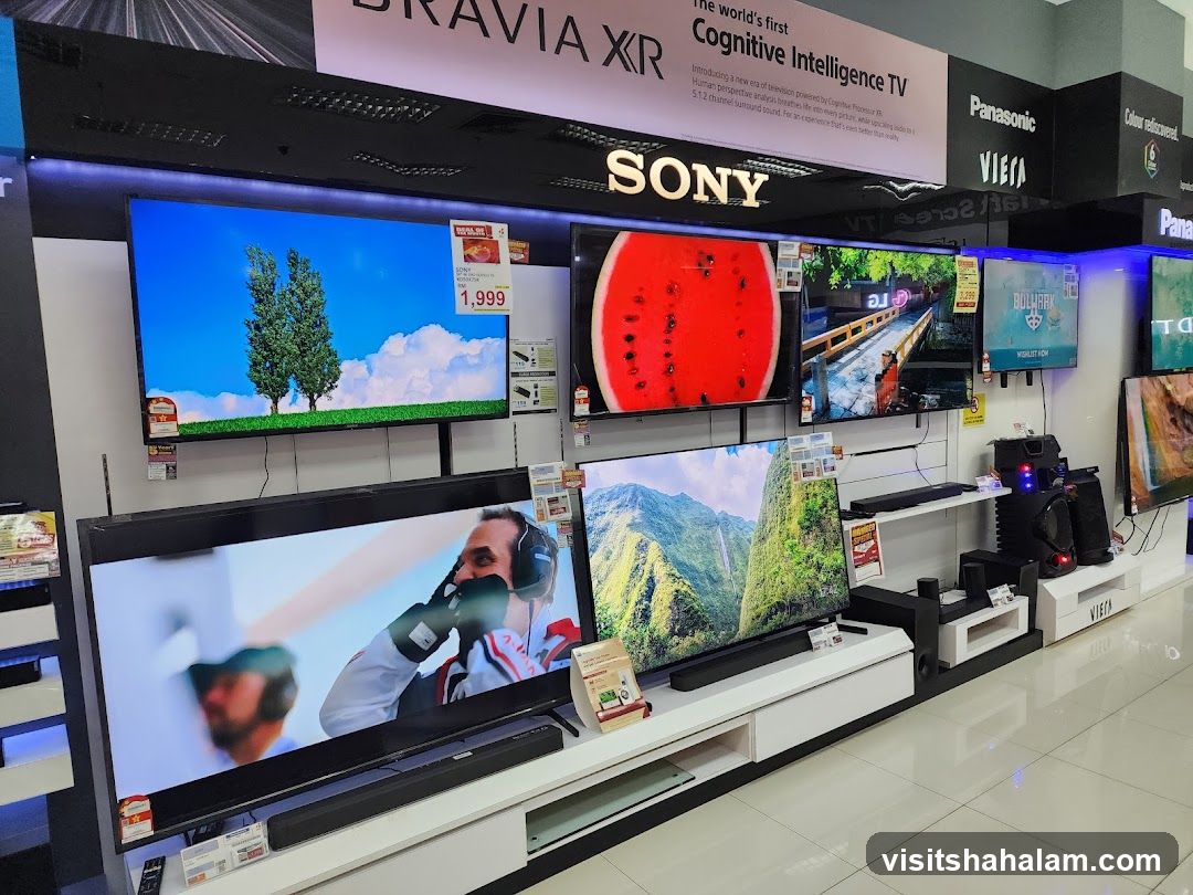 Electronics Store Display