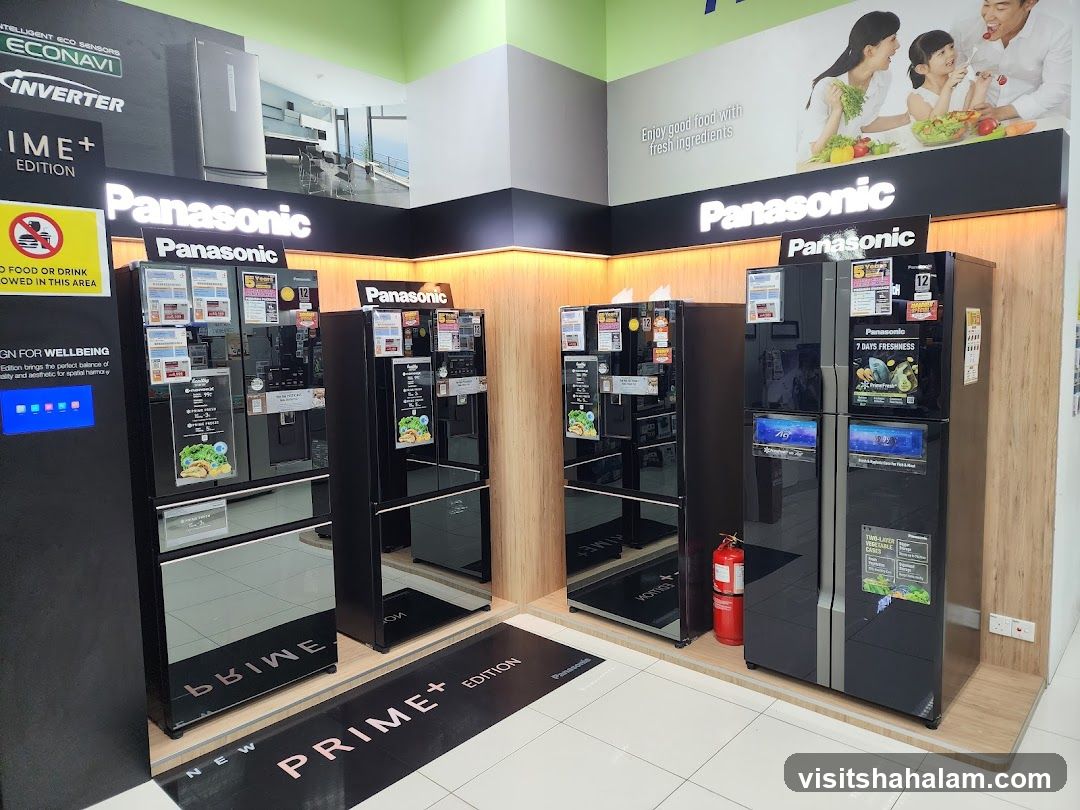 Panasonic Refrigerators Display