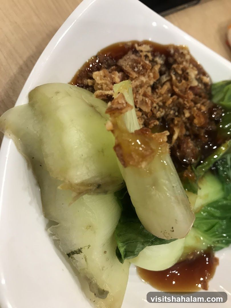 Bok Choy with Sauce