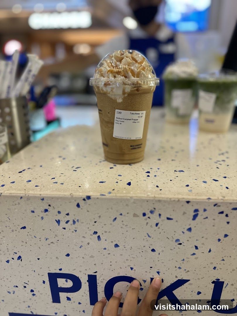 Salted Caramel Frappe