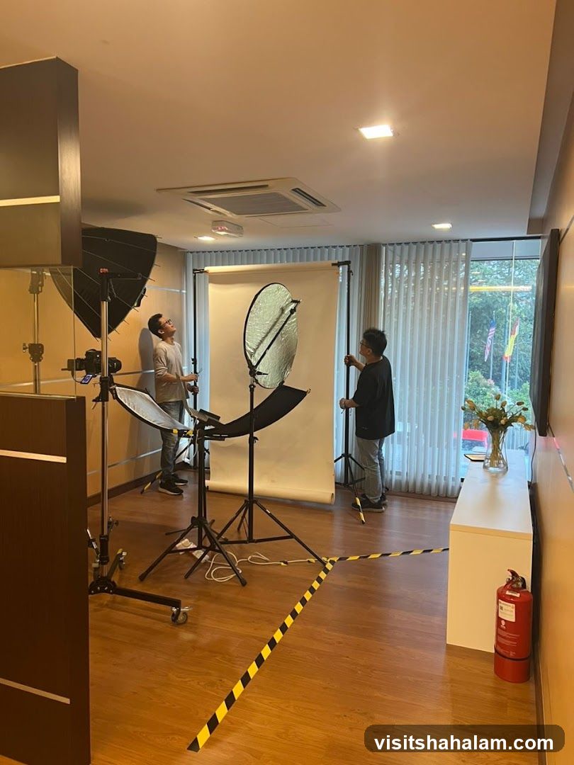 Photography Studio Setup