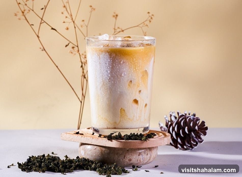 Iced Coffee with Milk and Ice