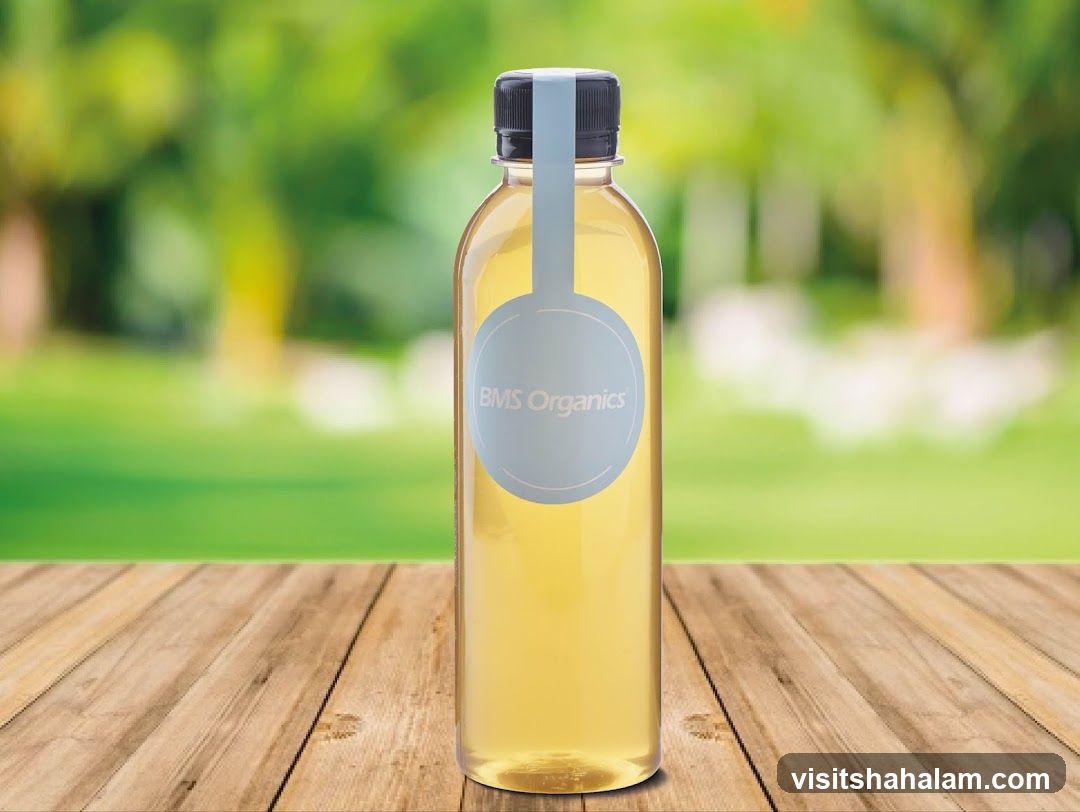 Bottle of Organic Drink
