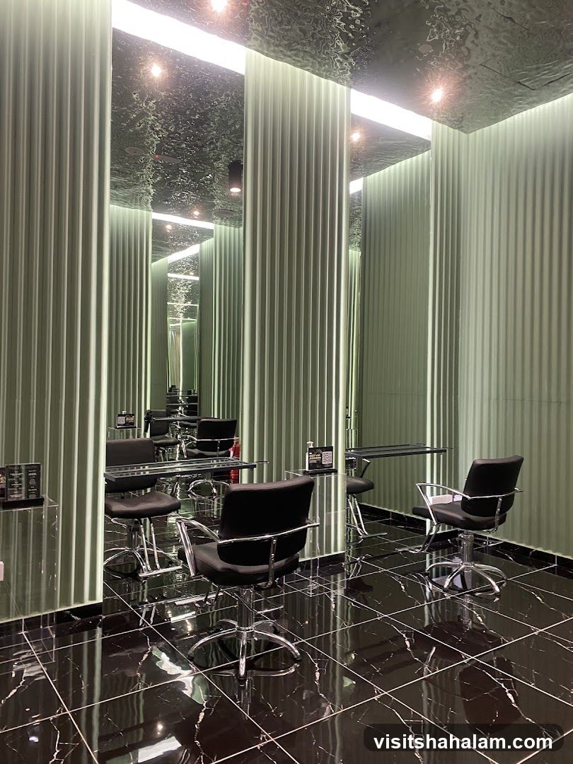 Modern Hair Salon Interior