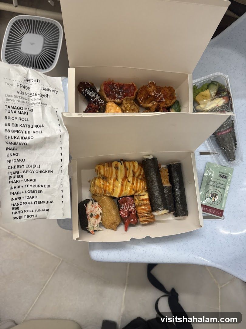 Sushi and Fried Items