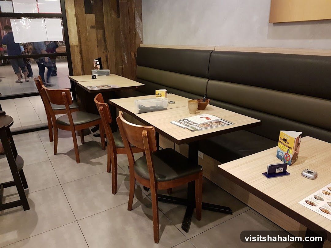 Restaurant Interior with Tables and Seating