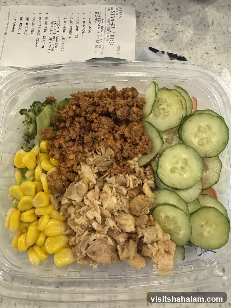 Chicken and Beef Bowl