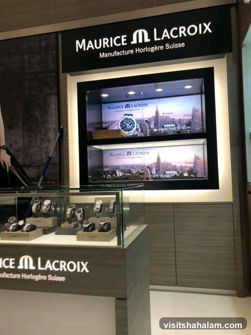 Maurice Lacroix Watch Display