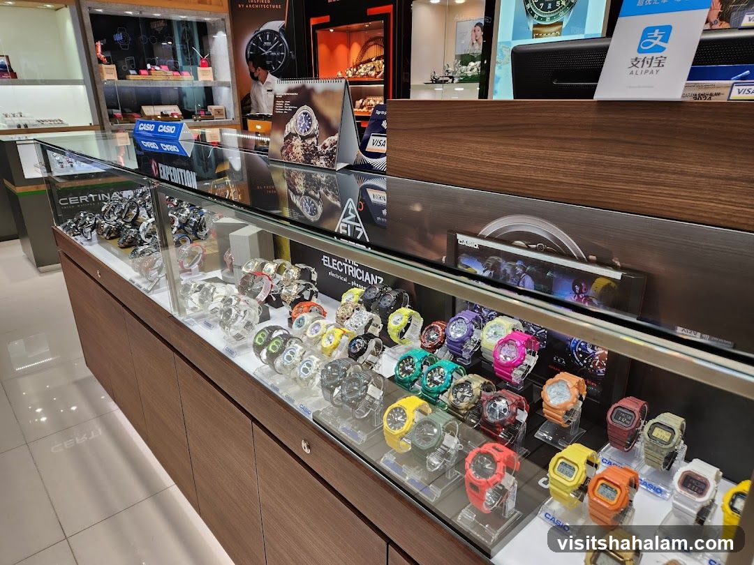 Watch Store Display