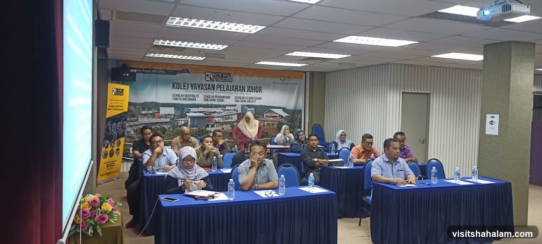Presentation in a classroom
