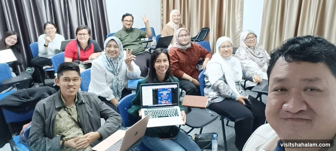 Group of people in a classroom