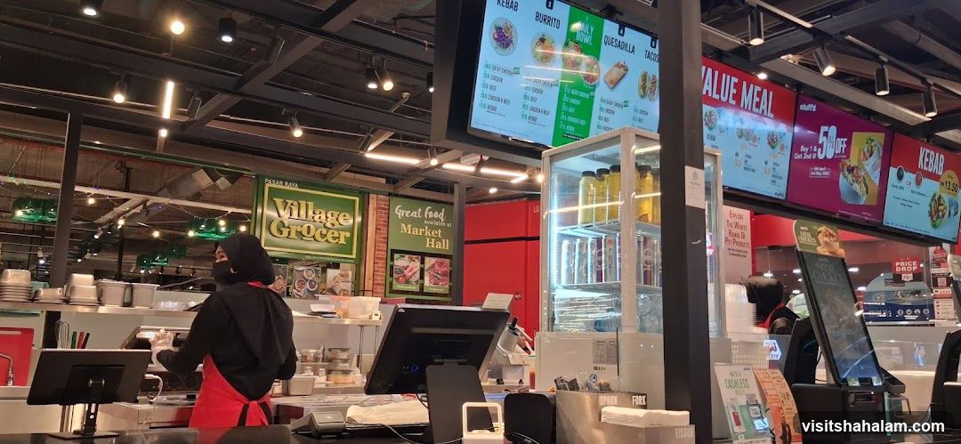 Market Hall Food Stalls