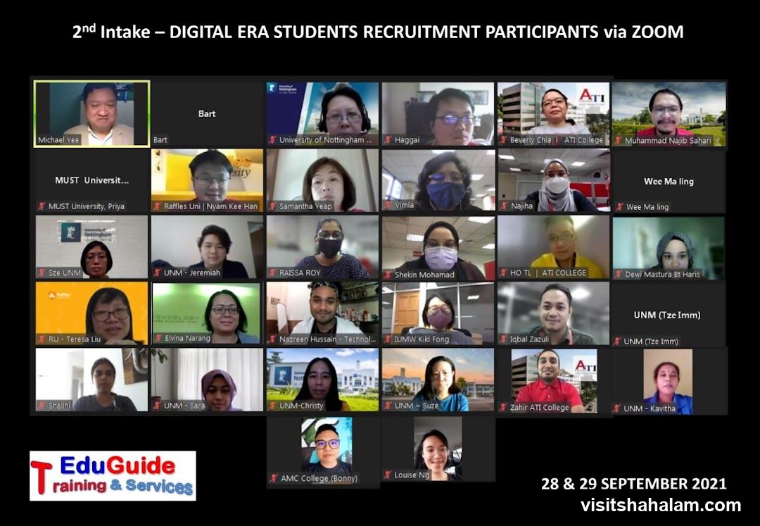 Digital Era Students Recruitment Participants via Zoom