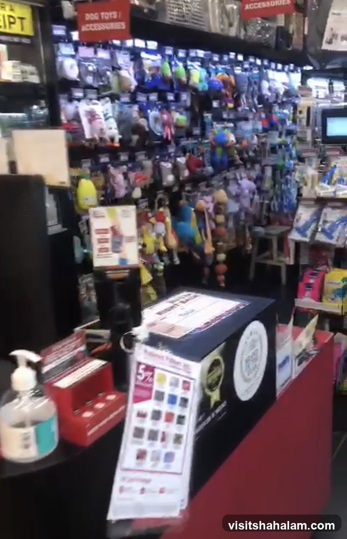 Pet Store Aisle