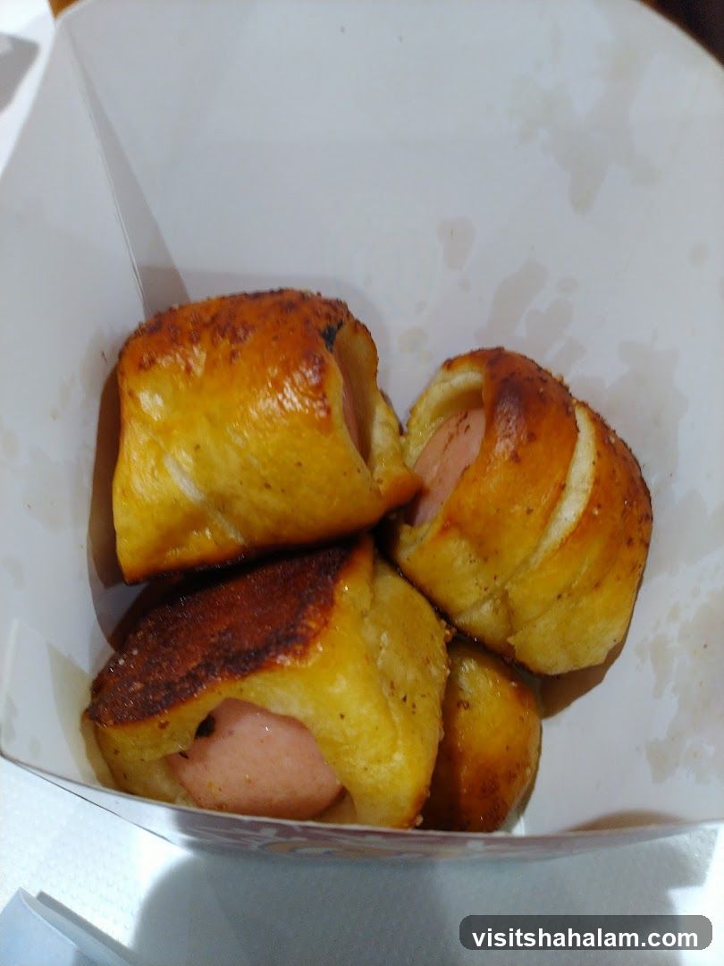 Pretzel Bites with Hot Dogs
