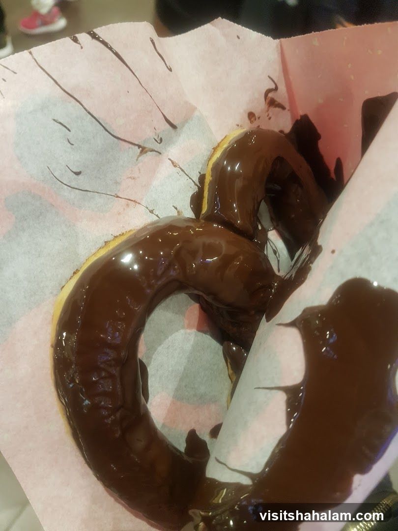 Chocolate-covered pretzel