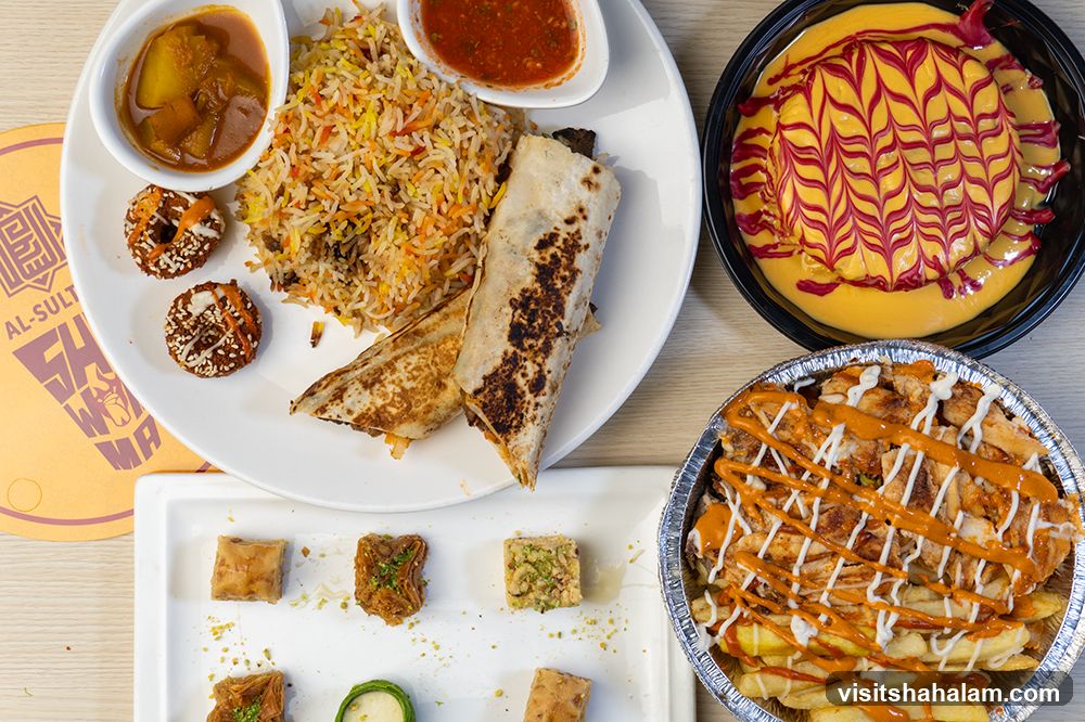 Shawarma Platter with Sides