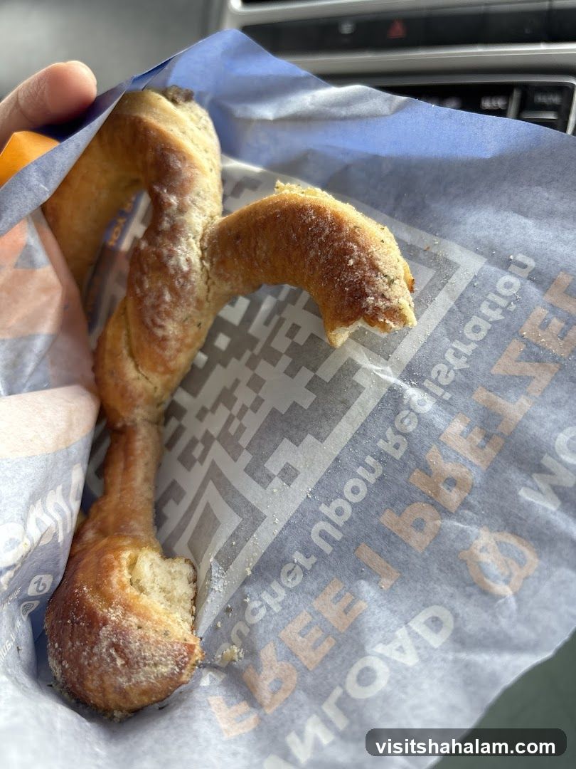 Twisted Pretzel Stick