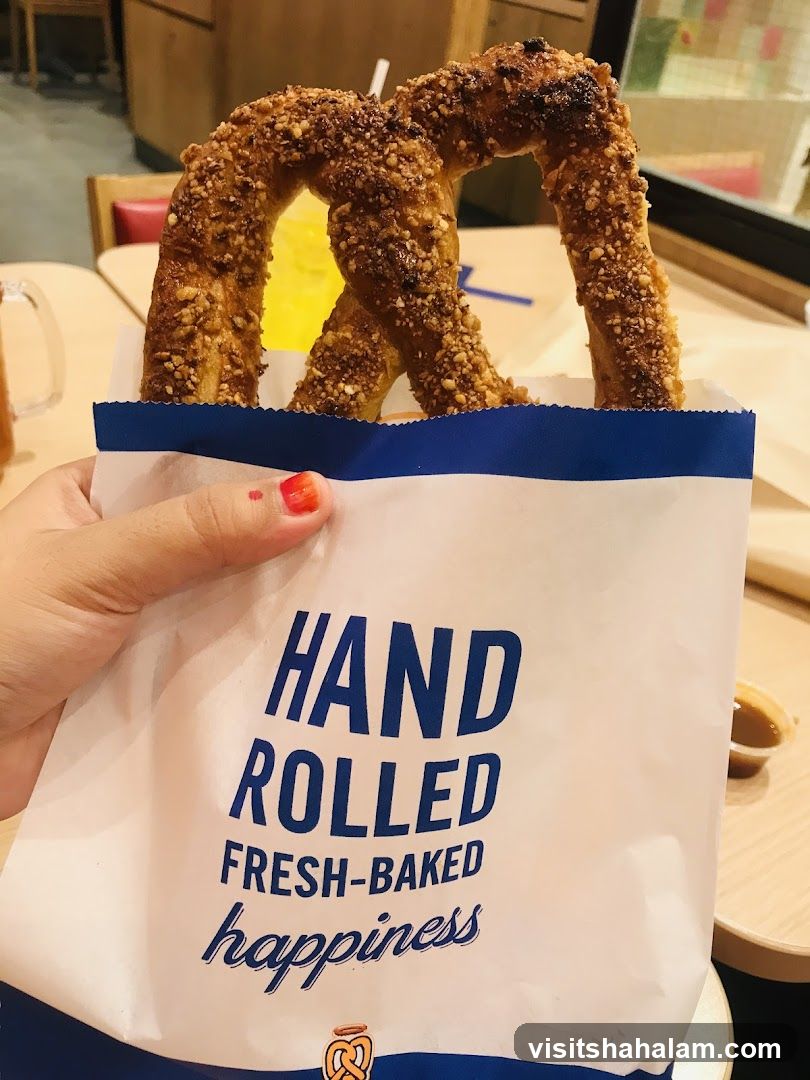 Pretzel in a bag