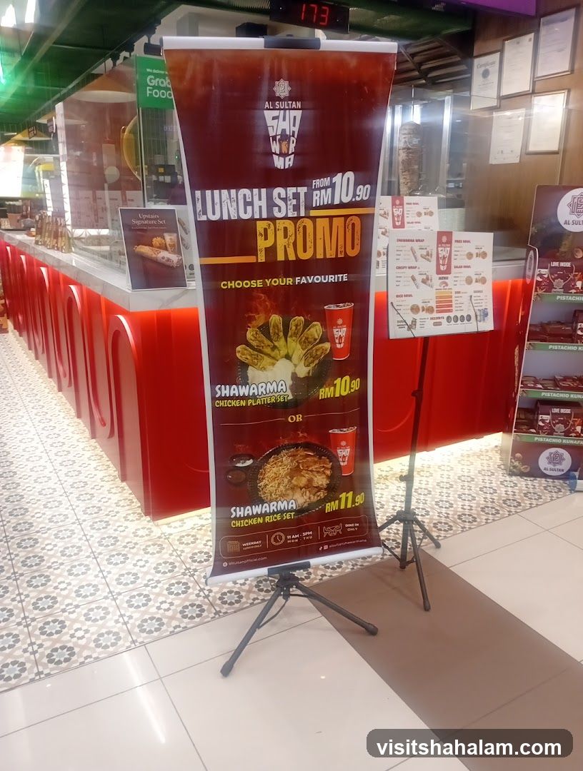 Al Sultan Shawarma Lunch Set Promo