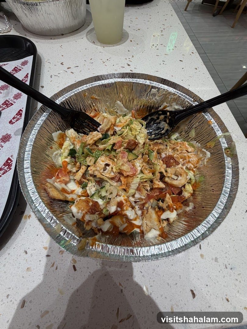 Chicken and Salad Bowl