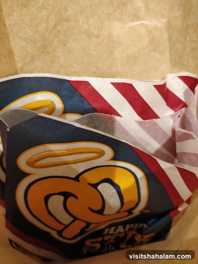 Auntie Anne's Pretzel Bag