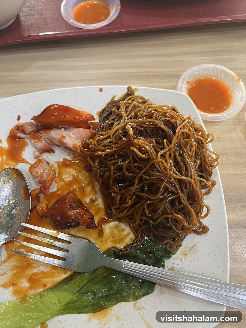 Noodles with Roasted Meat