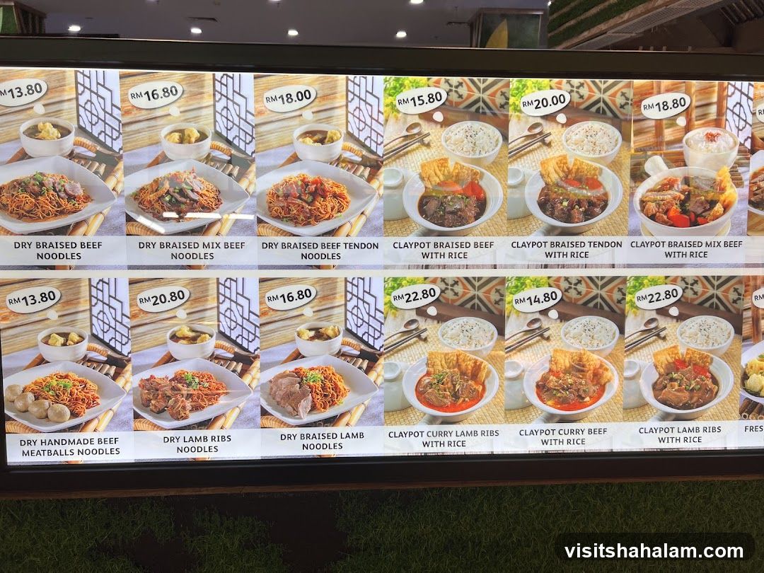 Food Menu