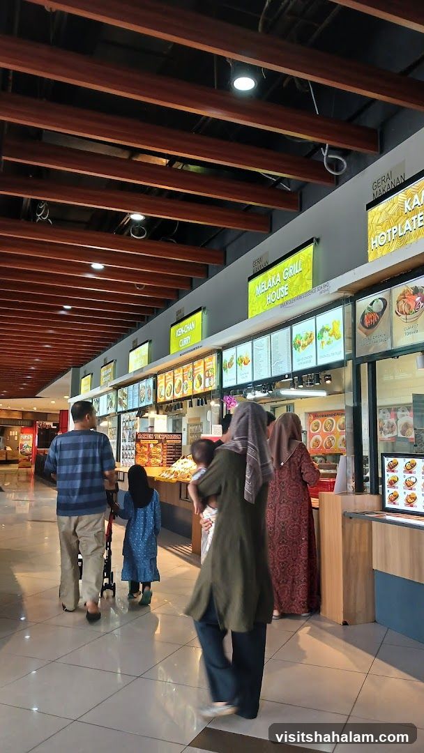 Food court stalls
