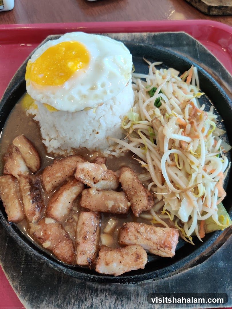 Sizzling Plate Meal