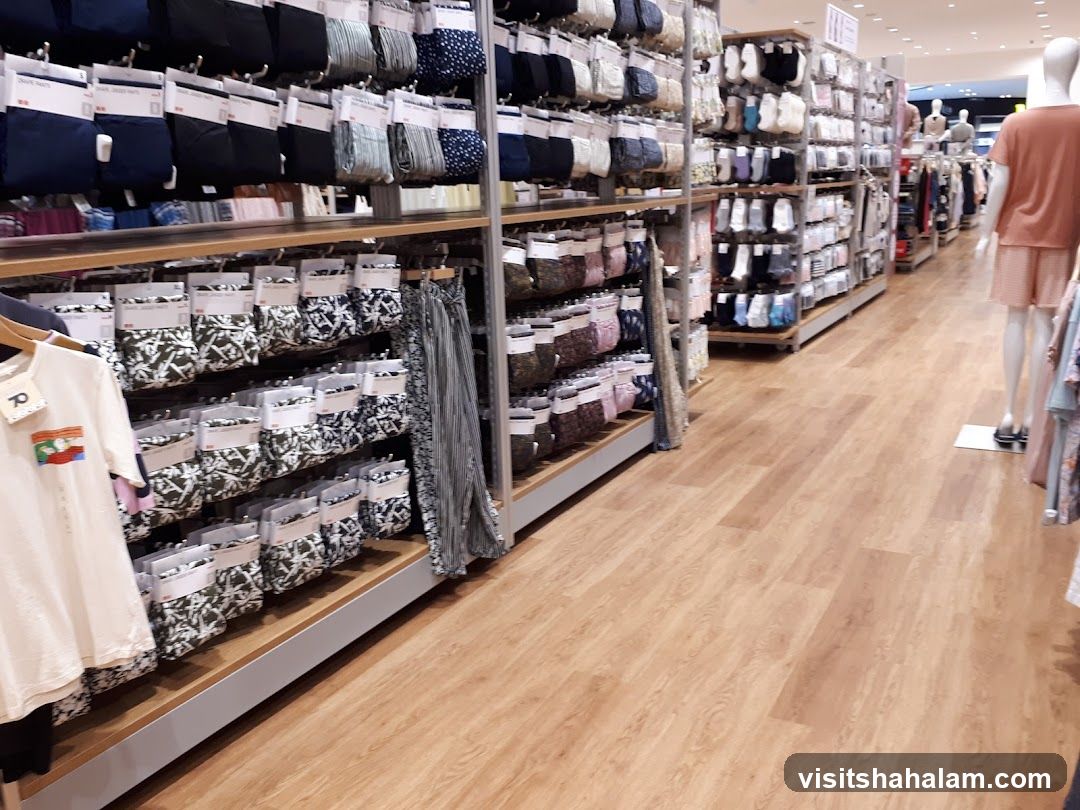 Clothing Store Aisles
