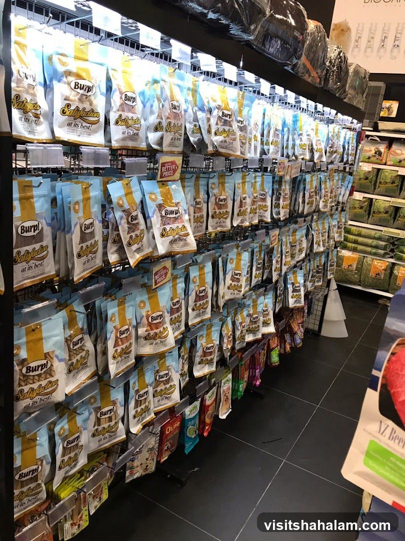 Pet Treat Aisle