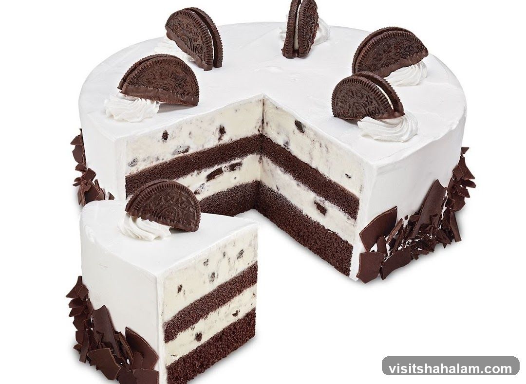 Oreo Ice Cream Cake