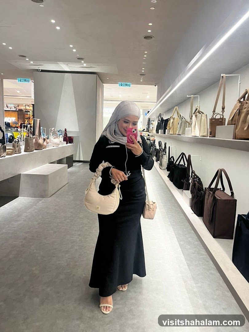 Woman in a store