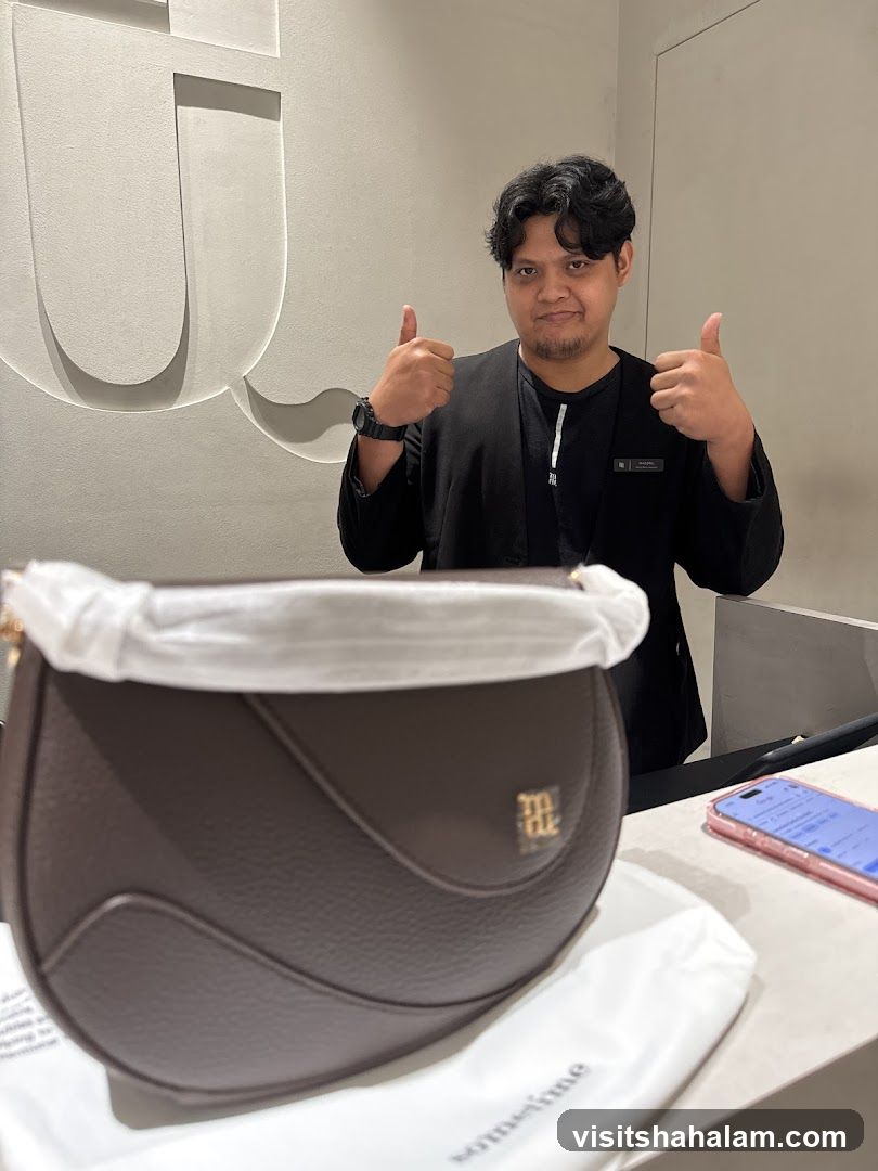 Man with Handbag