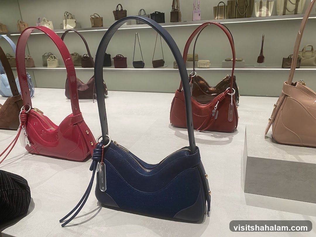 Handbags on Display