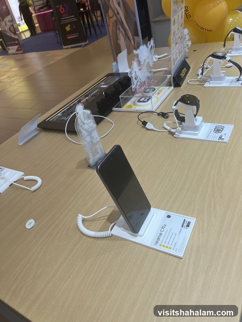 Realme Product Display